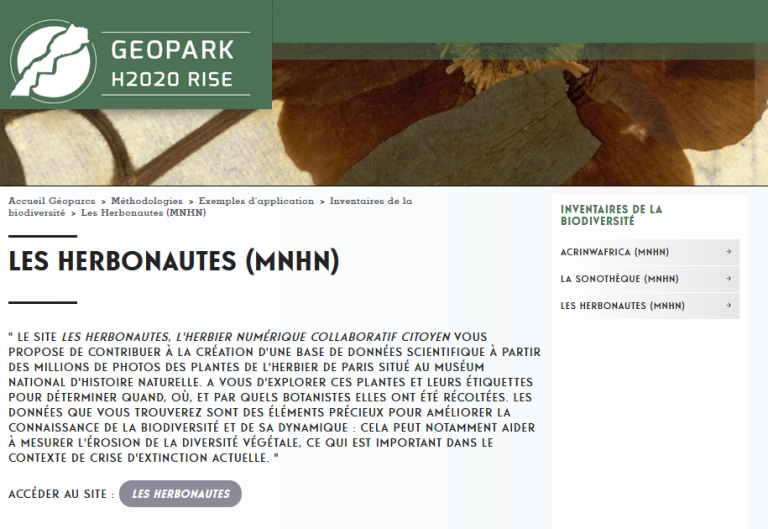 Les Herbonautes – MNHN